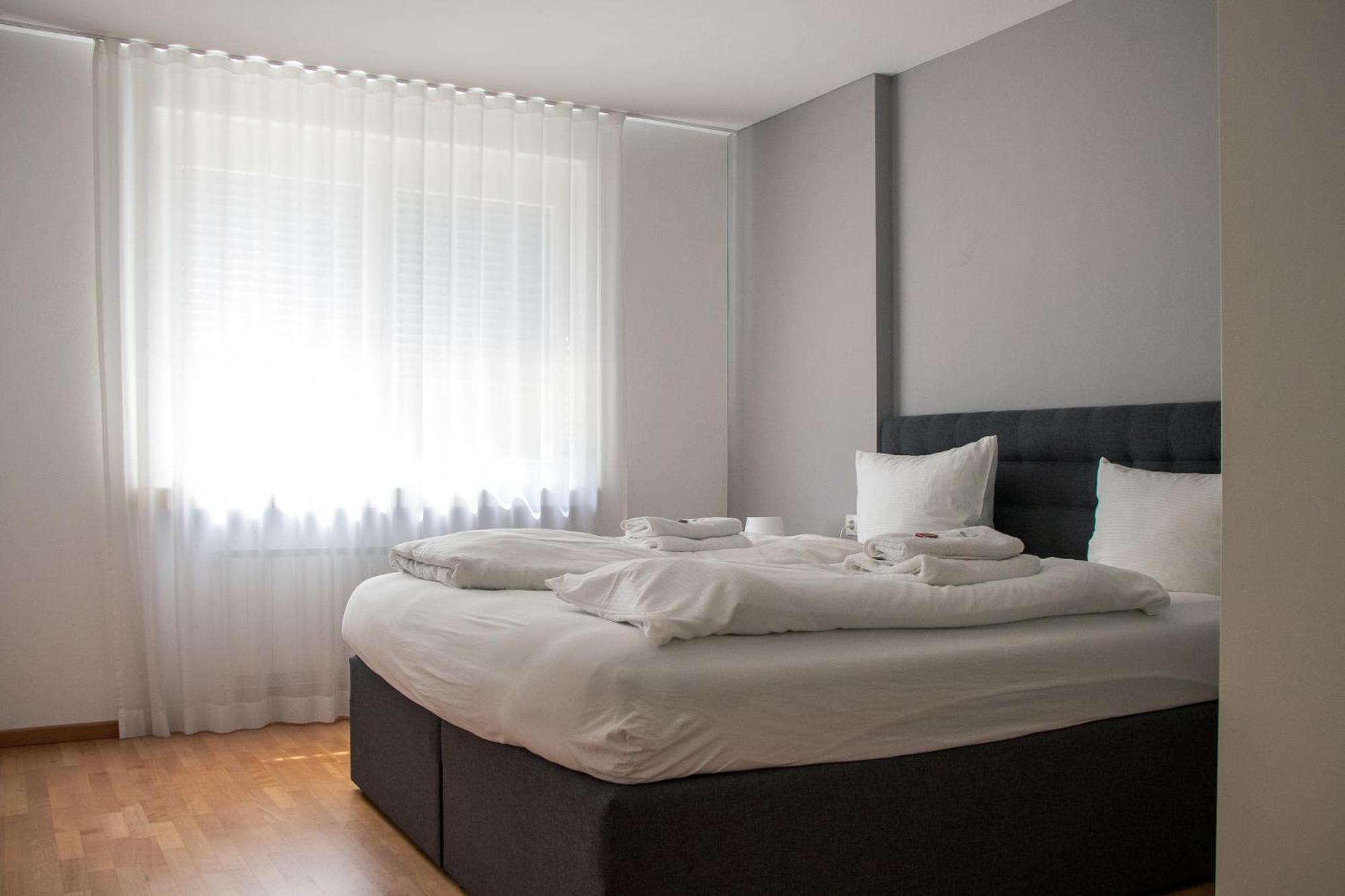 Stylische Stadt-Wohnung Bregenz - Mit Parkplatz Bagian luar foto
